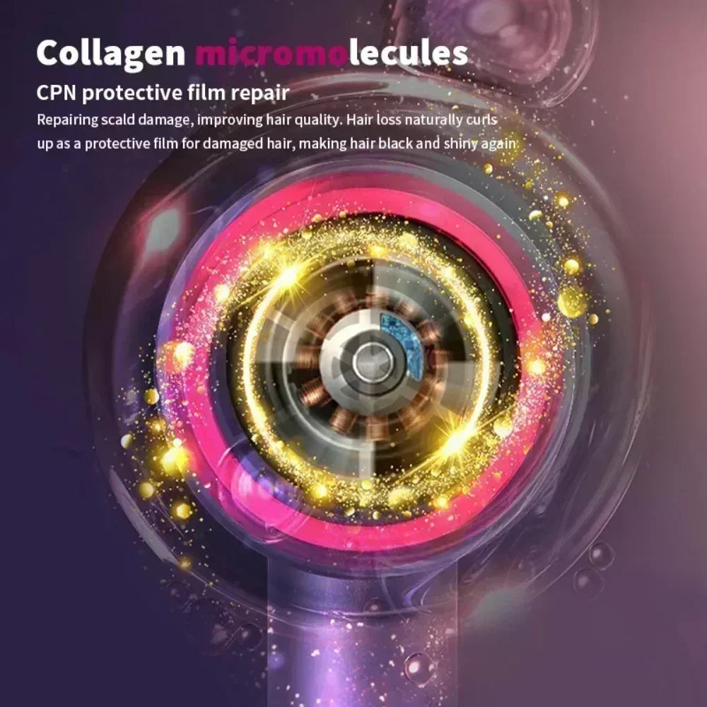 5-in-1 Professional Hair Dryer for Smooth Styling Hot & Cold Air